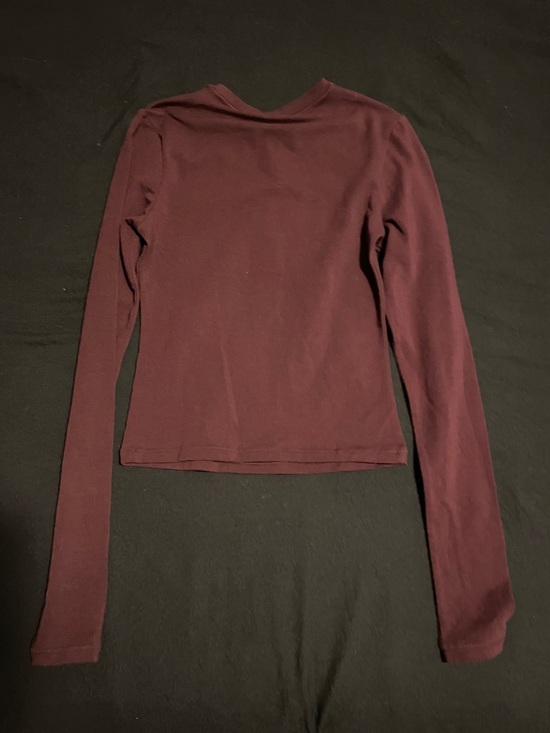 Cotton jersey long sleeve t-shirt - Picture 3 of 3